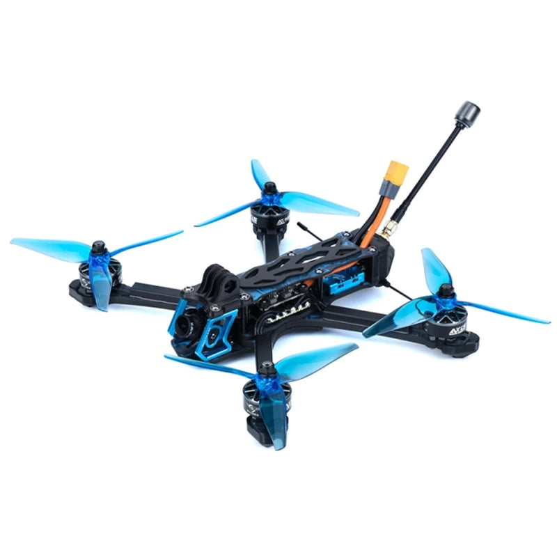 Axisflying Manta 5 SE Suqeshed X Smurfs GPS FPV Racing Drone PNP BNF with Analog / DJI O3 Air Unit Optional