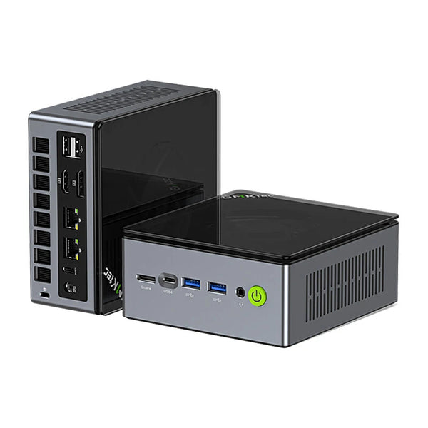 GMKtec K8 Plus AMD Ryzen 7 8845HS 8 Cores Mini PC 16GB RAM 512GB SSD DDR5/32GB RAM 1TB M.2 PCIe4.0 SSD Windows 11 Pro WIFI 6 BT5.2 HD 4K Quad Screen Display Mini Computer
