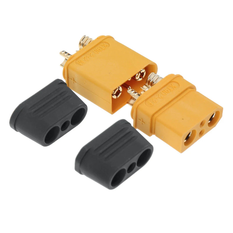 Amass Connector XT90(2+2) XT90(2+2)PW/PB Bullet Connector Wire cable Plug Male Female for FPV Drone Battery