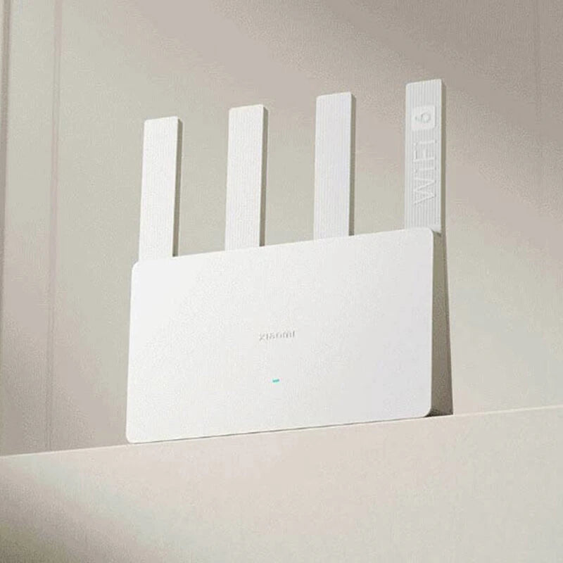 Xiaomi AX3000E Wi-Fi 6 Router Dual-Band 2976Mbps 160MHz High-Speed Mesh Network Support Smart Home IoT Routers with 4 External Antennas