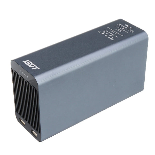 ISDT SP2417 BattGo 400W 17A LED Indicator Light Smart Power Supply Adapter With Dual USB Charging Output