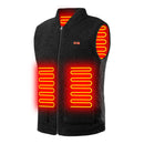 TENGOO HV-08 Heated Vest 8 Heating Areas USB Charging 3 Gear Temperature Control Plush Windproof Outdoor Winter Warm Clothing