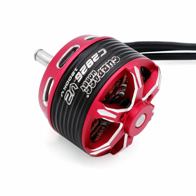 SURPASS-HOBBY C28 Series V2 C2826 1000KV/ 1200KV/ 1350KV/ 1900KV Outrunner Brushless Motor 2-3S for RC Airplane