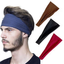 KALOAD 1Pcs Sports Headband Running Fitness Soft Elastic Sweatband Quick-Dry Hairbands for Outdoor Cycling Jog Tennis Yoga Gym