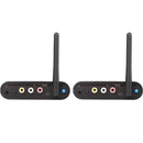 AV530 5.8GHz Wireless AV Transmitter and Receiver Kit 300m Transmission Support IR Remote Control for CCTV DVD IPTV Plug and Play
