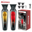 MARSKE Electric Hair Clipper USB Rechargeable Professional Hair Clipper Perfect Trim Men's Hair Style Suitable For Home And Salon Use