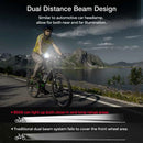 Astrolux BS06 2000Lm Brightness Bike Headlights 6 LED Large Beads 10000mAh Battery Dual Distance Beam Design IPX6 Waterproof 5 Light Modes Type-C Fast Charge Easy to Install Bicycle Front Light Flashlight