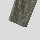 INCERUN Mens Twist Design Casual Long Pant Fashion Retro Striped Loose Fit Straight Trousers for Men