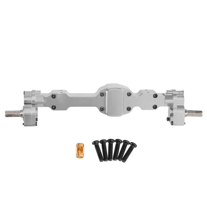 Upgraded Full Metal Front Rear Door Bridge Axle for JJRC C8815 1/10 Willys Army Truck Retro RC Car Vehicles Models Spare Parts Accessories