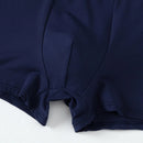 10PCS Men's Underwear Solid Color Boxer Briefs Breathable & Comfortable Flat Pants Elastic Waist Casual Sport Shorts Underwear