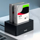 MAIWO K3082 USB3.0 Dual Bay Hard Drive Copier Efficient Heat Dissipation for 2.5" / 3.5" SATA Serial Port SSD Solid State Drive
