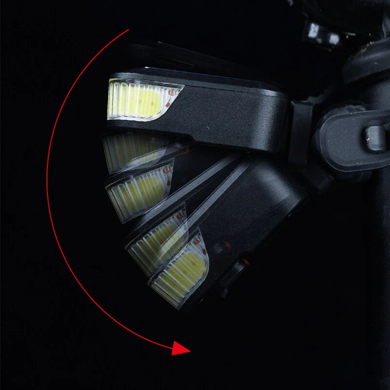 Bikight Solar Bike Taillight 600mAh Battery 6 Light Modes Type-C Solar Charging Waterproof Bicycle Rear Light for MTB Bike Motorcycle Electric Vehicle