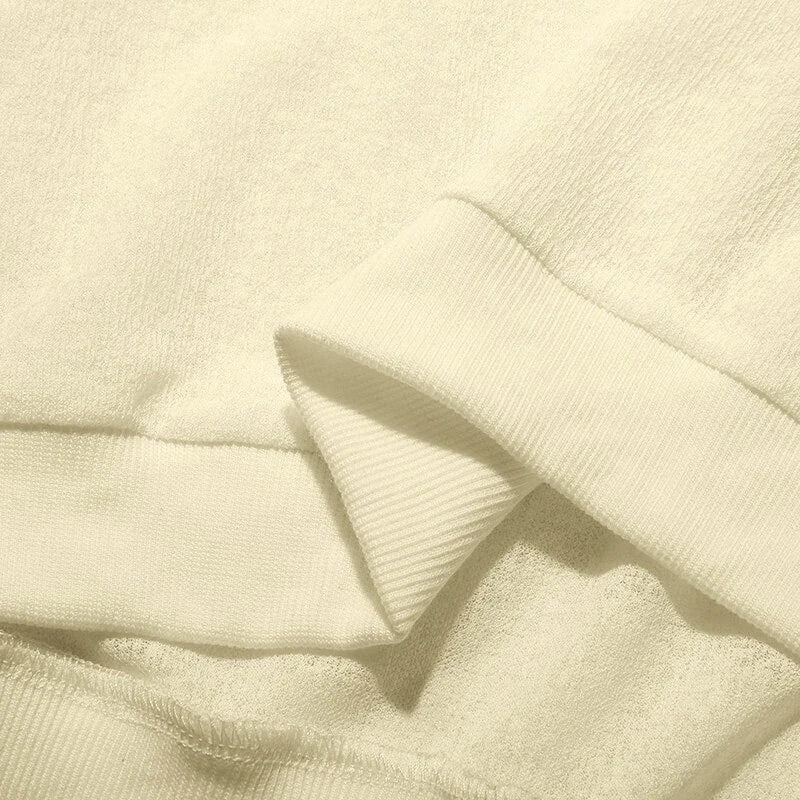 INCERUN Mens Solid V-Neck Short Sleeve T-Shirt Fashion Comfortable Fabric See-through Tshirt for Men