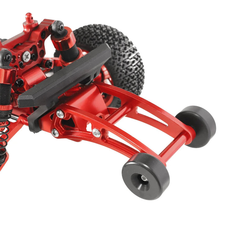 Upgraded Metal Parts CNC Roll Cage Head Wheel with Adjustable Hole Position for 1/14 14209 14210 RC Car Vehicle Models Accessories