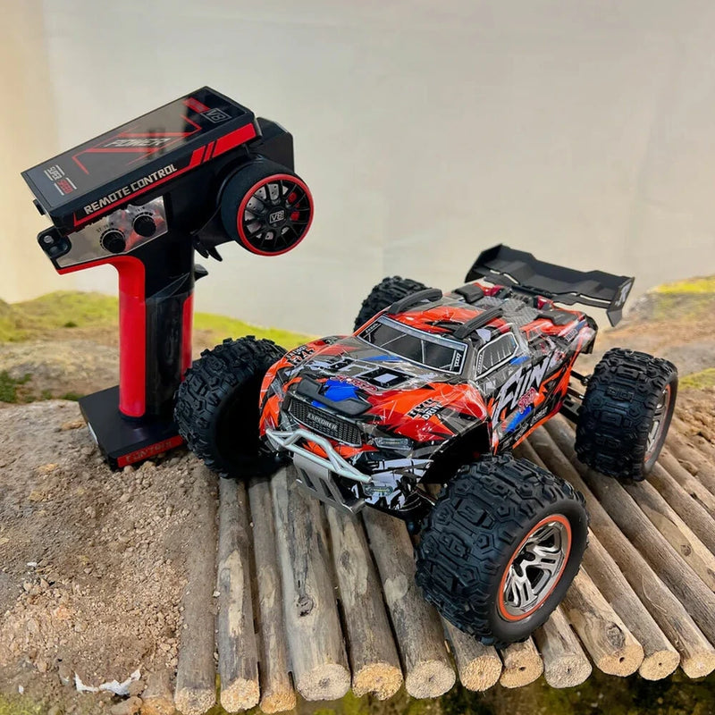 Wltoys 184008 RTR 1/18 2.4G 4WD Brushless RC Car Off-Road High Speed LED Light Truck Full Proportional Vehicles Models Toys