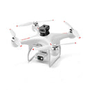 YLR/C S116 MAX WiFi FPV with HD ESC Dual Camera 360 Infrared Obstacle Avoidance Optical Flow Positioning Brushless RC Drone Quadcopter RTF