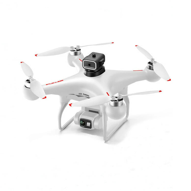 YLR/C S116 MAX WiFi FPV with HD ESC Dual Camera 360 Infrared Obstacle Avoidance Optical Flow Positioning Brushless RC Drone Quadcopter RTF