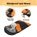 IPRee Outdoor Pet Dog Sleeping Bag Adjustable Temperature Heating Dog Bed Camping Pet Warm Sleeping Bag