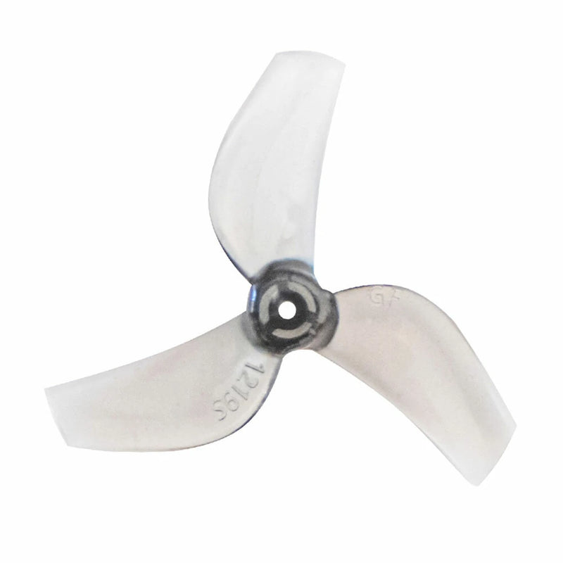 6 Pairs GEMFAN 1219S 1219 31mm 1.2Inch 3-Blade Propeller PC 0.8mm / 1mm Hole for 0703-1103 / Coreless Motor