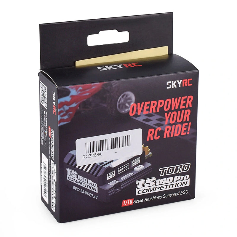 SKYRC TS160 PRO 160A Brushless Sensored ESC Speed Controller 6V 7.4V BEC for 1/10 Touring Rock Crawler RC Car Vehicles Models Parts