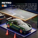 88RC 911 RTR 1/43 2.4G 4WD Drift RC Car Gyro Alloy Body Shell Desktop Full Proportional Mini Race LED Light Radio Control High-Speed Motor On-Road Racing Vehicle Model Boys Gifts Toys