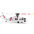 XK K270 UH-60L 2.4G 4CH Optical Flow Positioning Brushless Motor Flybarless RC Helicopter RTF