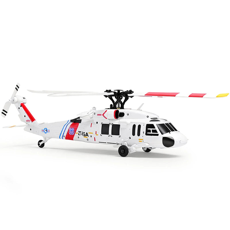 XK K270 UH-60L 2.4G 4CH Optical Flow Positioning Brushless Motor Flybarless RC Helicopter RTF