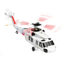 XK K270 UH-60L 2.4G 4CH Optical Flow Positioning Brushless Motor Flybarless RC Helicopter RTF