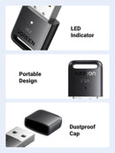 Ugreen USB bluetooth 5.3 Adapter WIN10 Free Drive Audio Receiver for PC