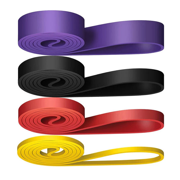 KALOAD 11pcs Heavy Duty Latex Resistance Band Exercise Elastic Band Set For Sport Strength Pull Up Assist Band Workout Pilates Fitness Equipment