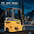 YD001 RTR 1/50 2.4G RC Car Forklift Truck Simulation Crane Loader Remote Controlled Full Direction Engineering Vehicle Desktop Toys Model Collection Gift For Boys