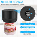 Electric Mason Jar Vacuum Sealer Kit Compatible with Wide-Mouth & Regular-Mouth Mason Jars Canning Vacuum Sealer for Food Storage Vacuum Sealer