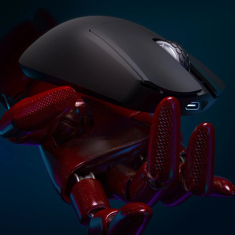 Darmoshark M3 Pro Max Tri-mode Gaming Mouse PAW3950 Sensor 4800DPI 2.4G Wireless/bluetooth 5.0/Wired E-sports Gamer Mice 8K Wireless Supported 54g Lightweight