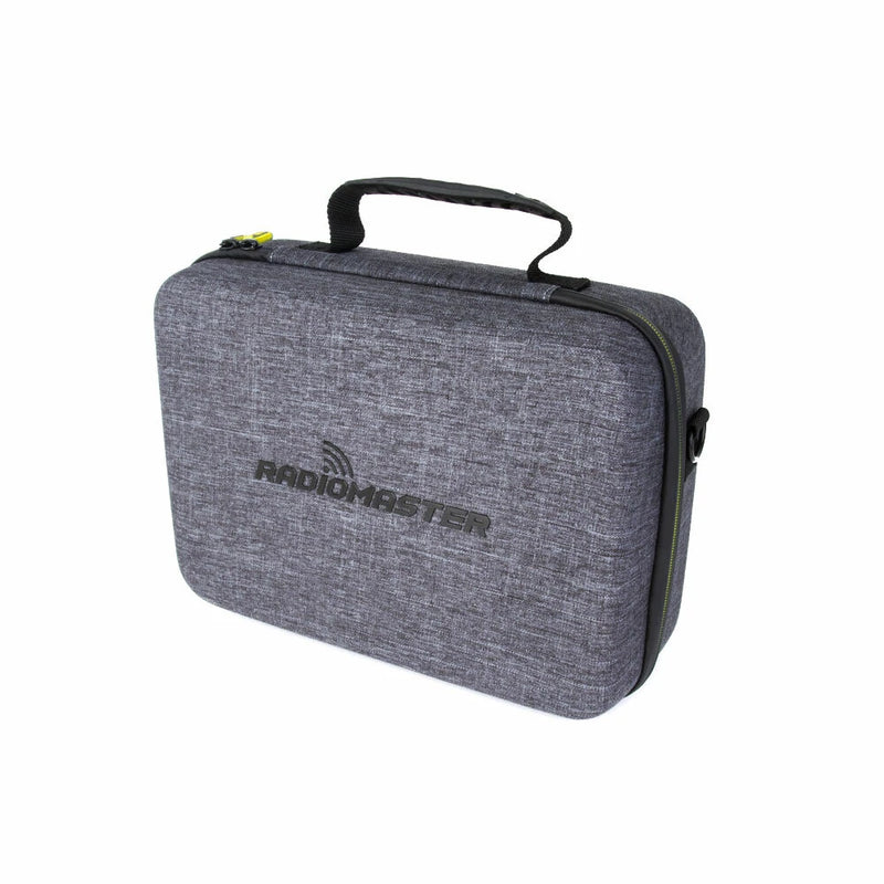 RadioMaster Radio Transmitter Large Fabric EVA Hard Zipper Shoulder Storage Carrying Protection Case for TX16S Transmitter with Folding Handle