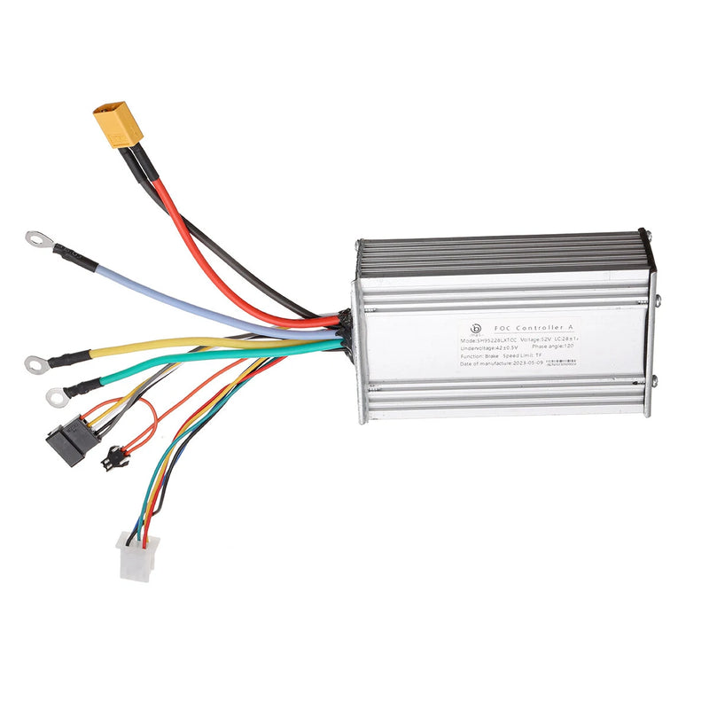 ANGWATT Scooter JingBo 52V 28A FOC Sine Wave Electric Scooter Controller For ANGWATT C1 F1 ZERO Halo Knight 52V E-Scooter MS668/TF100 5 Pin Display