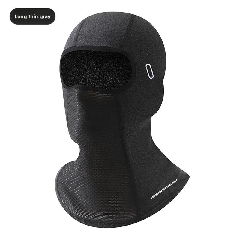 BENGGUO UPF50+ Ice Silk UV Protection Quick-drying Breathable Full Face Mask Spring Summer Comfy Sun Protection Neck Gaiter for Outdoor MTB Motorcycle Riding