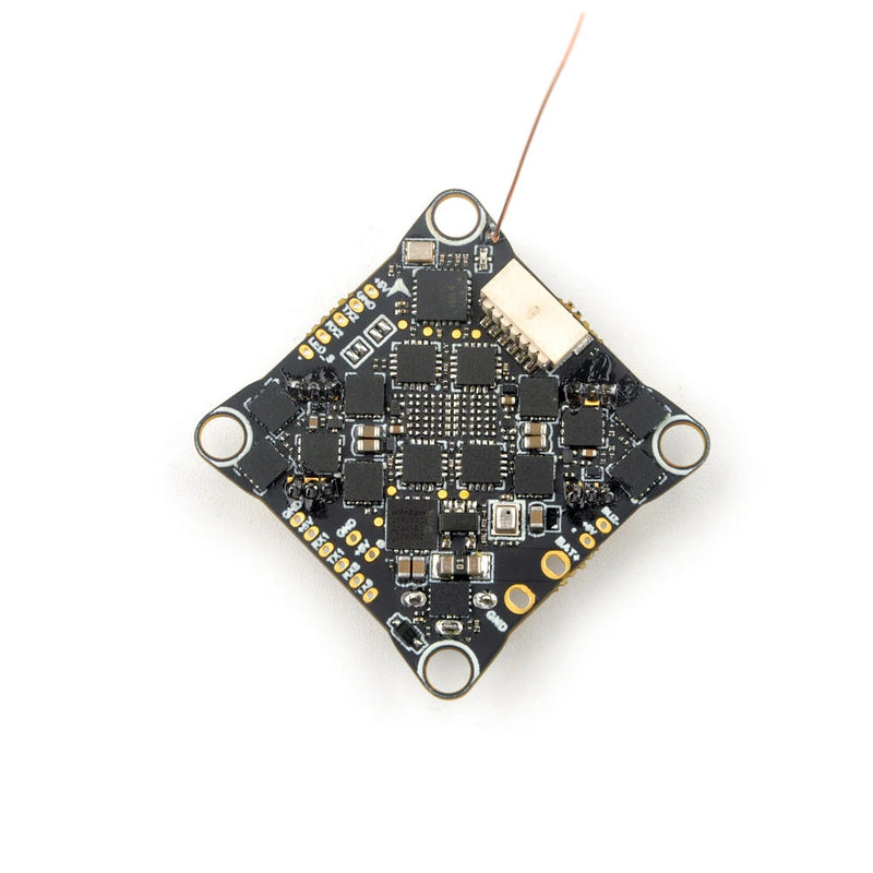 25.5mmx25.5mm Happymodel CrazyF405HD ELRS AIO 1-2S F4 Flight Controller Built-in 12A BL_S 4In1 ESC Receiver for Mobula8 Digital HD Whoop Toothpick FPV Racing Drone