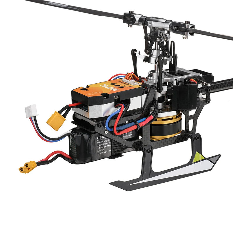 Eachine & YXZNRC F180 V2 6CH 3D6G System Dual Brushless Direct Drive Motor Flybarless RC Helicopter BNF Compatible with FUTABA S-FHSS