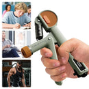 KALOAD 5-60KG Counting Hand Grip Strengthener Adjustable Resistance Finger Strength Trainer Portable Wrist Exercise Equipment