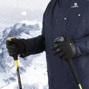 XANES 3M Thick Winter Cycling Gloves for Men Women Waterproof Touchscreen Fleece Warm Motorcycle Gloves for Outdoor Sports