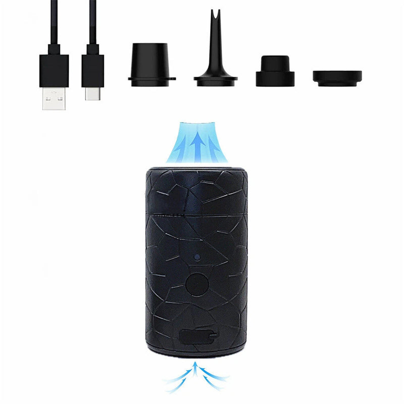 Mini Electric Air Pump For Inflatables Portable Air Mattress Pump Rechargeable Air Pump For Pool Floats Sleeping Pads