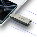 Lenovo LX520 Type-C & USB3.2 Flash Drive 512GB/256GB/128GB/64GB 150MB/s High Speed Pendrive Mobile U Disk Plug and Play