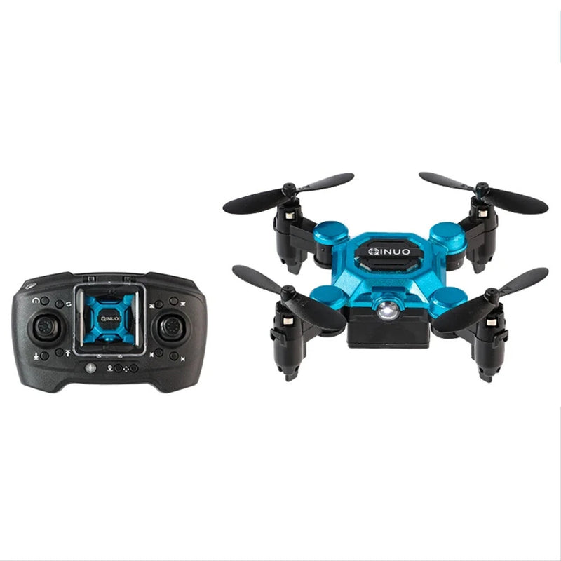 K04 MINI WiFi FPV with HD Camera Integrated Storage Altitude Hold Mode Grid Full Protection Child Gift LED Light Pocket RC Toys Drone Quadcopter RTF