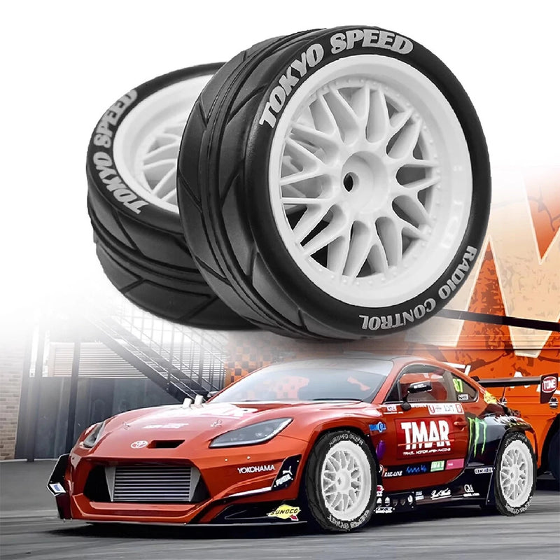 RS Starscream 1/10 Touring Car Tire for Kyosho FW06 Tamiya TT01 TT02 XV01 Racing Tire R157 RC Car Parts