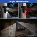 Hiseeu WS419B WS419QB 9MP WIFI IP Camera Three Lens & Dual Screen With 8X Zoom PTZ Camera Ai Auto Tracking Security Video Surveillance Camera