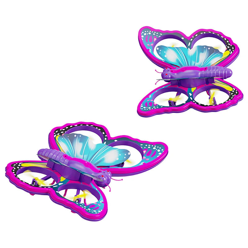 4DRC V40 Butterfly Intelligent Gravity Sensor Obstacle Altitude Hold Mode 360 Filp Colorful LED Lighting Toys Kids Gift 2.4G 4CH 6-Axis RC Drone Quadcopter RTF
