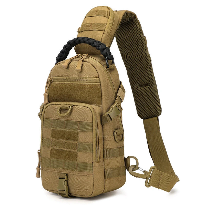 Men Fishing Chest Bag Fanny Pack Outdoor Sports Backpack Camping Hiking Climbing Cycling Shoulder Bag