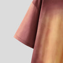 INCERUN Mens Gradient Short-Sleeve T-Shirt Fashion Daily Comfortable Crew Neck Tshirt for Couple