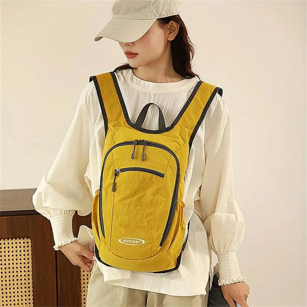 IPRee Outdoor Climbing Backpack Large Capacity Mountaineering Bags Foldable Camping Hiking Daypack Waterproof Travel Trekking Rucksack