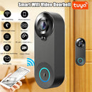 W3A Smart WIFI Tuya 1080P Video Doorbell Wide-Angle PIR Motion Sensor Night Vision Two-Way Audio TF Card Cloud Storage Home Security